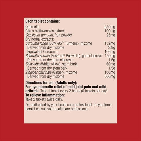 Joint Intensive Care 60 Tablets (previously Inflavonoid Intensive Care)-Matakana Pharmacy
